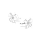 Gardenia Stud Earrings[Sterling Silver]