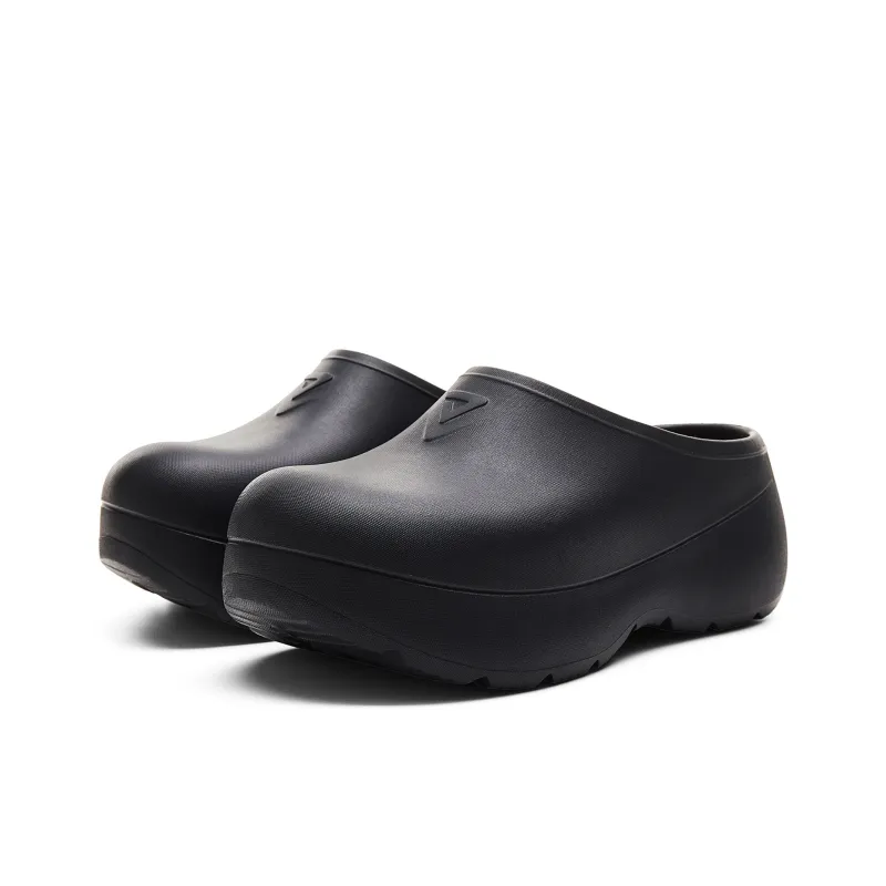 PEAK Taichi Chef Shoes Wrap toe Slippers Women's Black-2