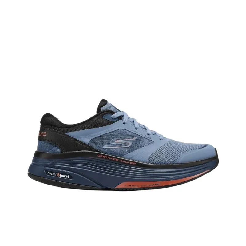 Skechers MEN'S GO WALK Abrasion Resistant Balance Low Top Casual Shoes Men's Blue-1