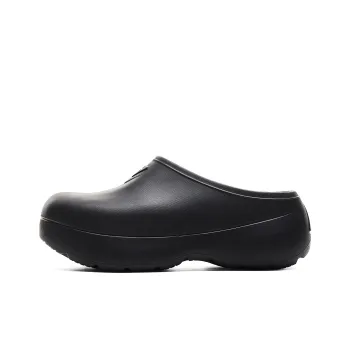PEAK Taichi Chef Shoes Wrap toe Slippers Men's All Black