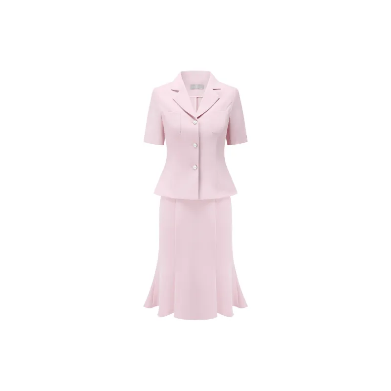 ONE SHALLOW Skirt Set Women's Cherry Blossom Pink-1