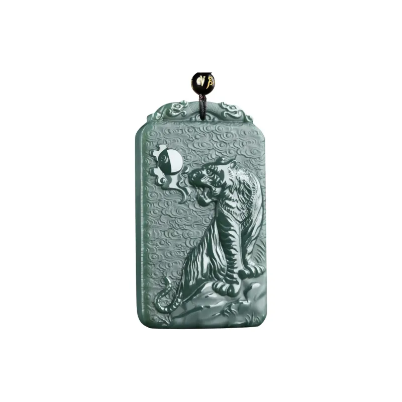Renyu Jewelry Necklaces Green Jade Unisex-0