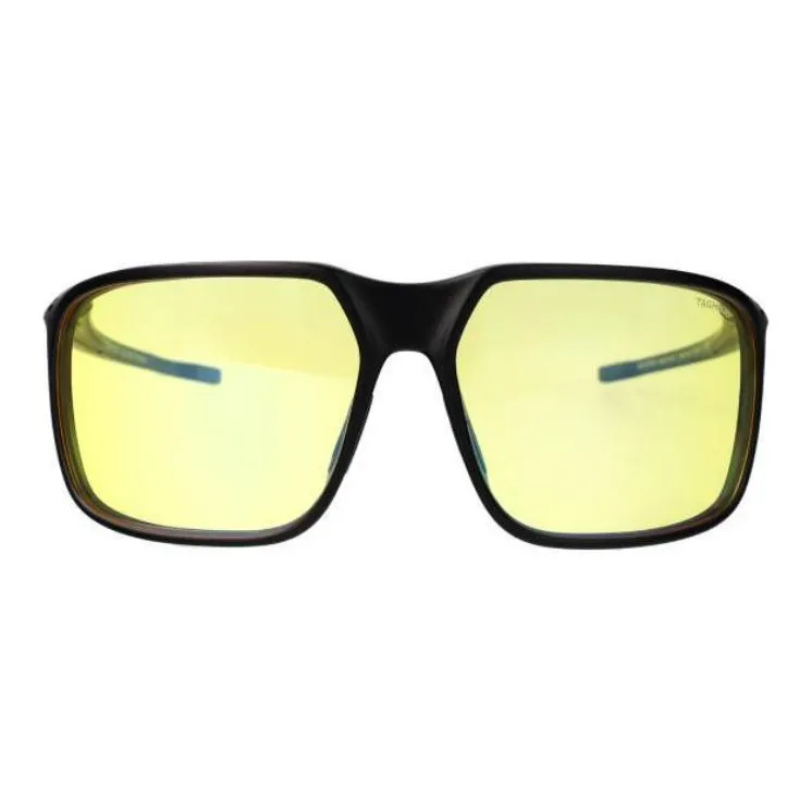 TAG HEUER Stainless Steel Bio Nylon Injection Molded Recycled Graphite Square Sunglasses Men's Black-1