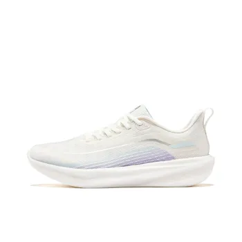Erke Water Float 6 Running Shoes Women's Low Top Microcrystal White Tranquil Blue