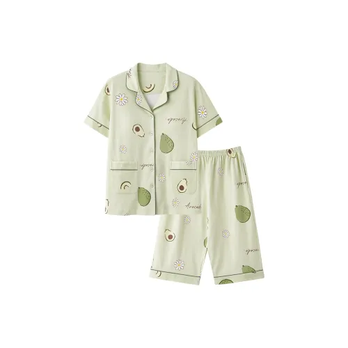 MADALLO Pajama Set Women's Light Green