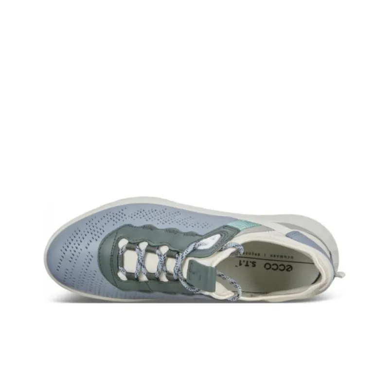 Ecco St.1 Lite Low-Top Casual Shoes Women's Blue-4