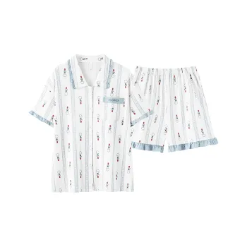 XIAFENYAN Pajama Set Women's Blue