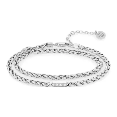Tommy Hilfiger Stainless Steel Bracelets Unisex Silver