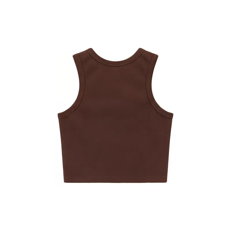 CHUU Tank Top Women's Red Brown-1