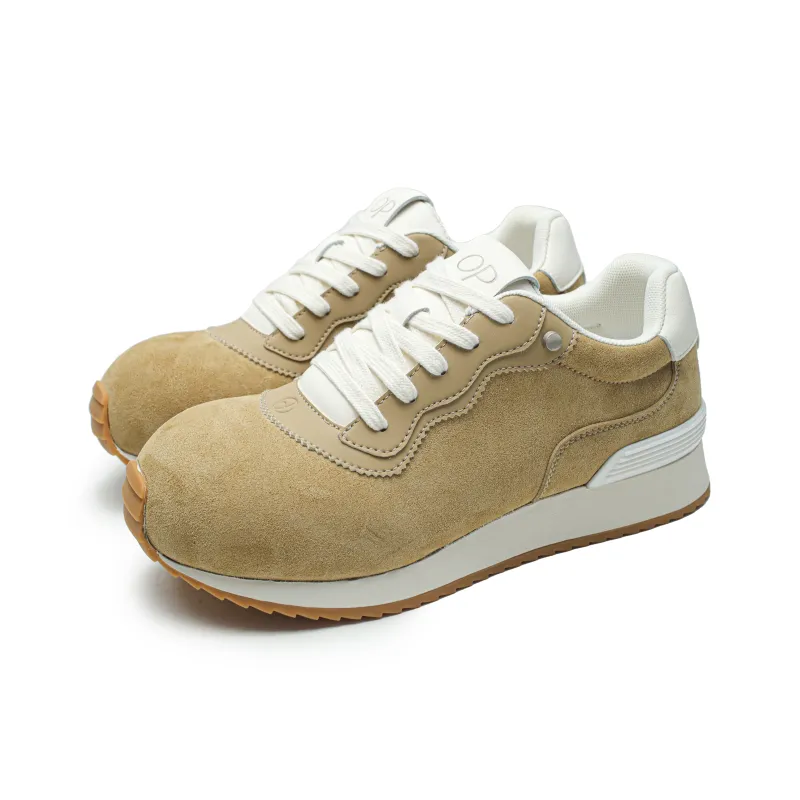 ESTEE GEEA Low-Top Casual Shoes Unisex Apricot-1
