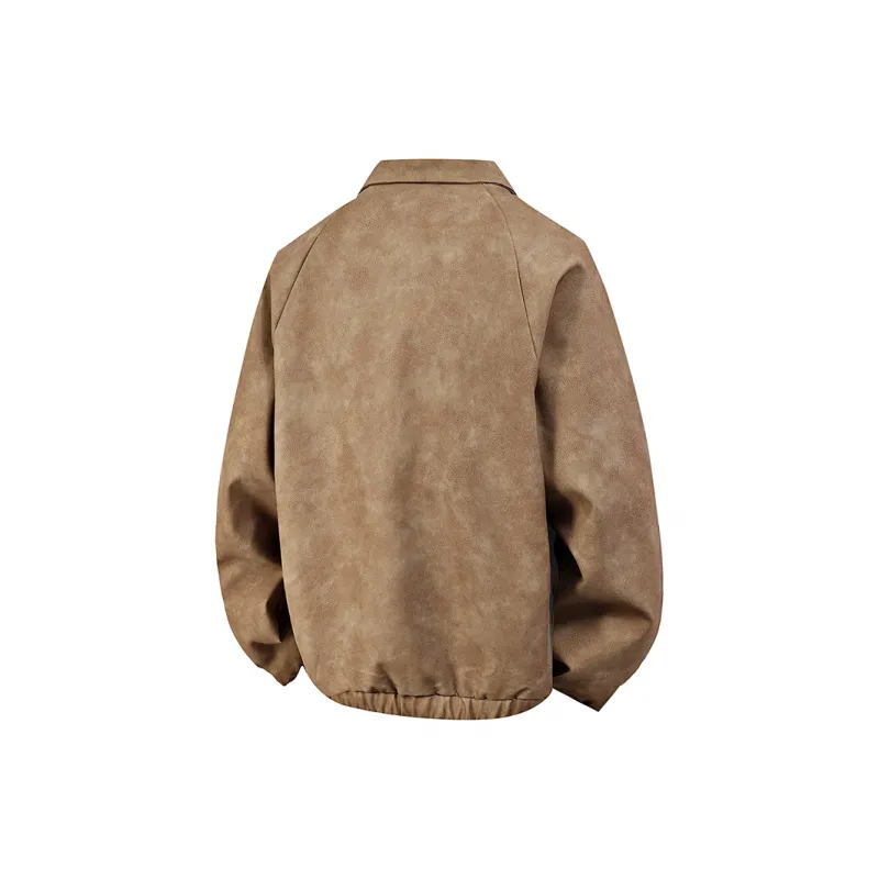 APUNCHLINEWORKSHOP Leather Jacket Unisex-11
