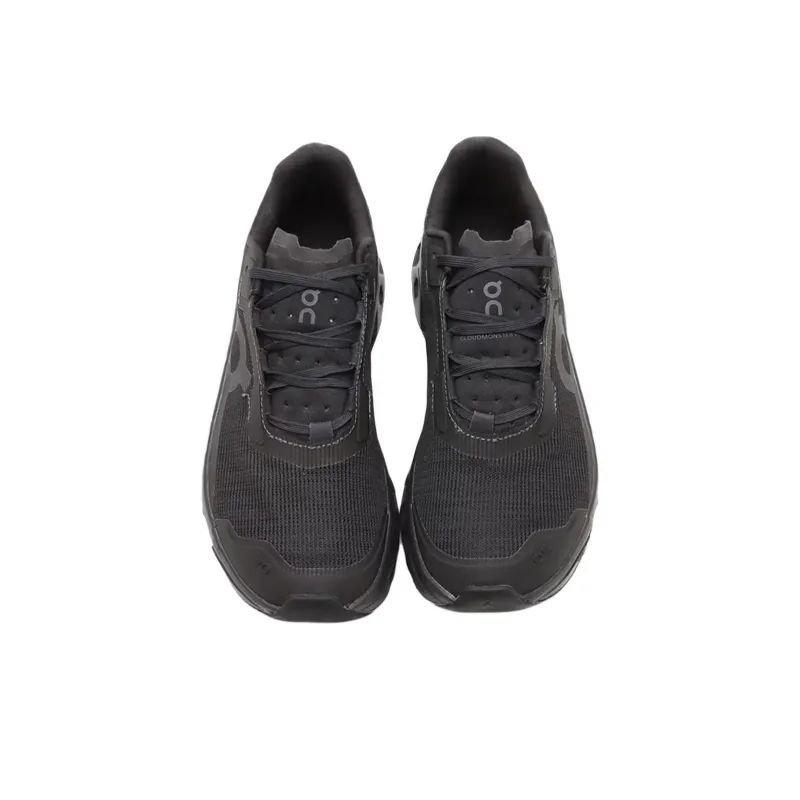 On Running CloudmOnster Void All Black Women's-3