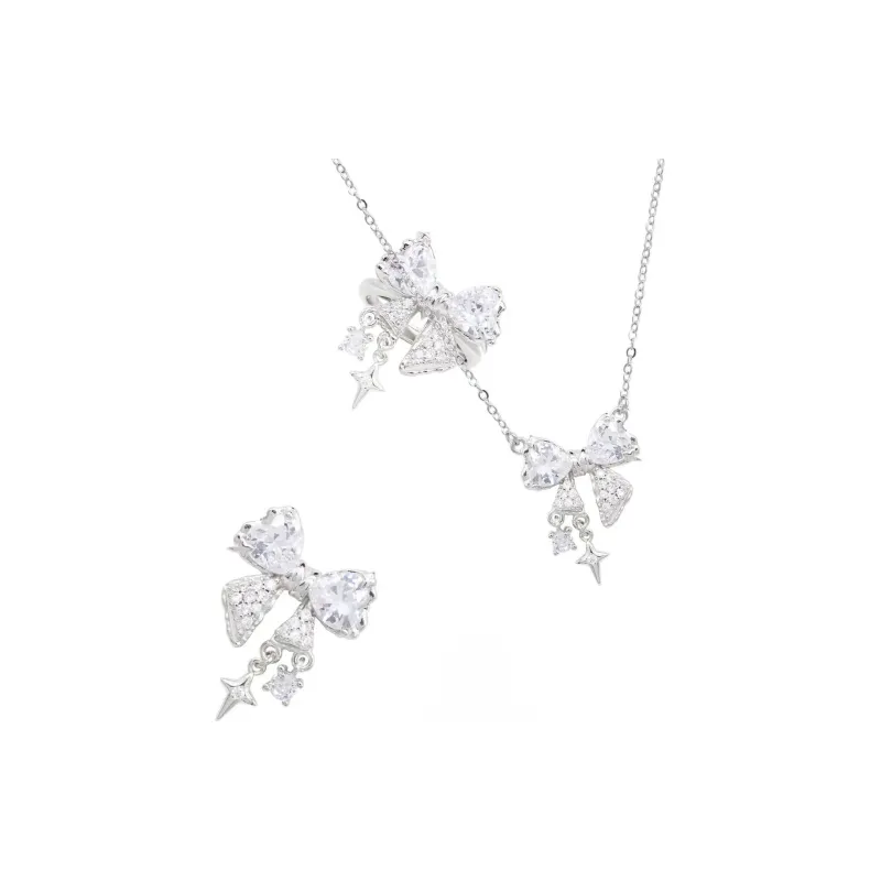 Vegetarian Zircon Necklaces Women's-1