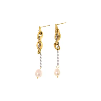 ZHENZHUAOMI Pearl Earrings Women's