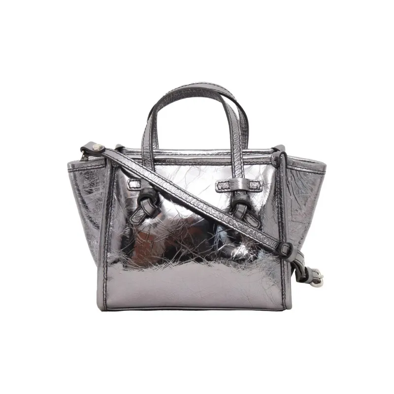 GIANNI CHIARINI Marcella Metallic Tote Bag-0