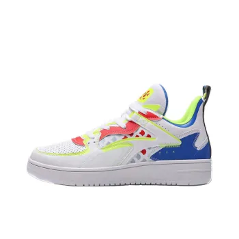 LiNing Counterflow Retro YuYue Anti Slip Wear Resistant Low Top Skateboard Shoes Women's White