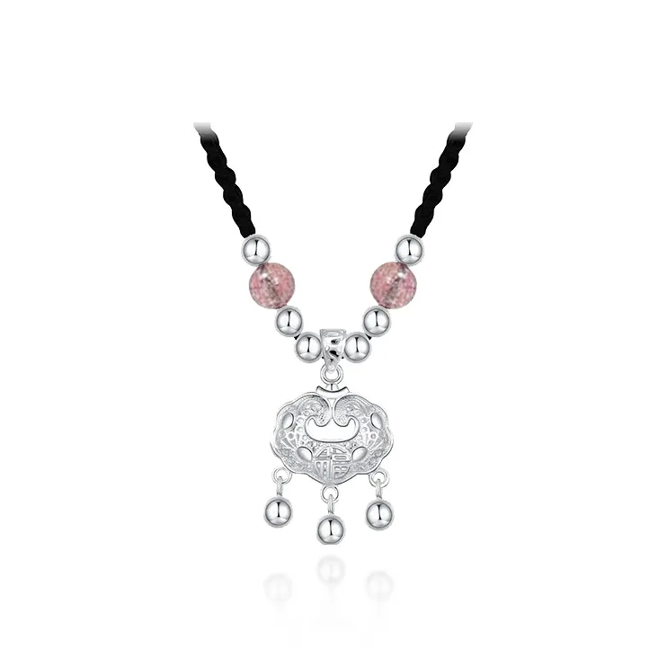 LUCA Sterling Silver Necklaces Unisex-7