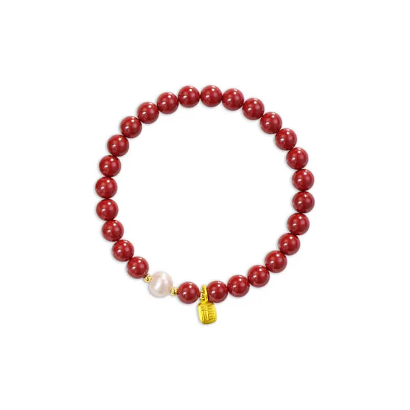 Kim Ka Fook Cinnabar Bracelets Unisex-0