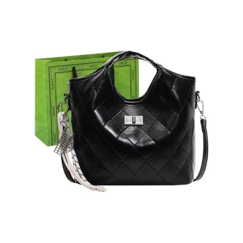 RUIPAI PU Shoulder Bag Crossbody Bag Handbag Regular Women's Black/Silver/Ecru/Pink