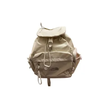 THE NORTH FACE Nylon Backpack Unisex Cream White