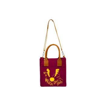 HARRY POTTER Canvas Bag One Shoulder Handbag Regular Unisex Gold