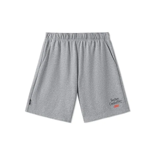 Skechers Sports Life Collection Sports Shorts Men's Medium Heather Gray