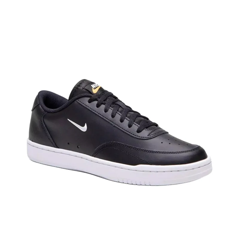 Nike Court Vintage Anti-Slip Wear-Resistant Low-Top Skateboard Shoes Men's Black-2