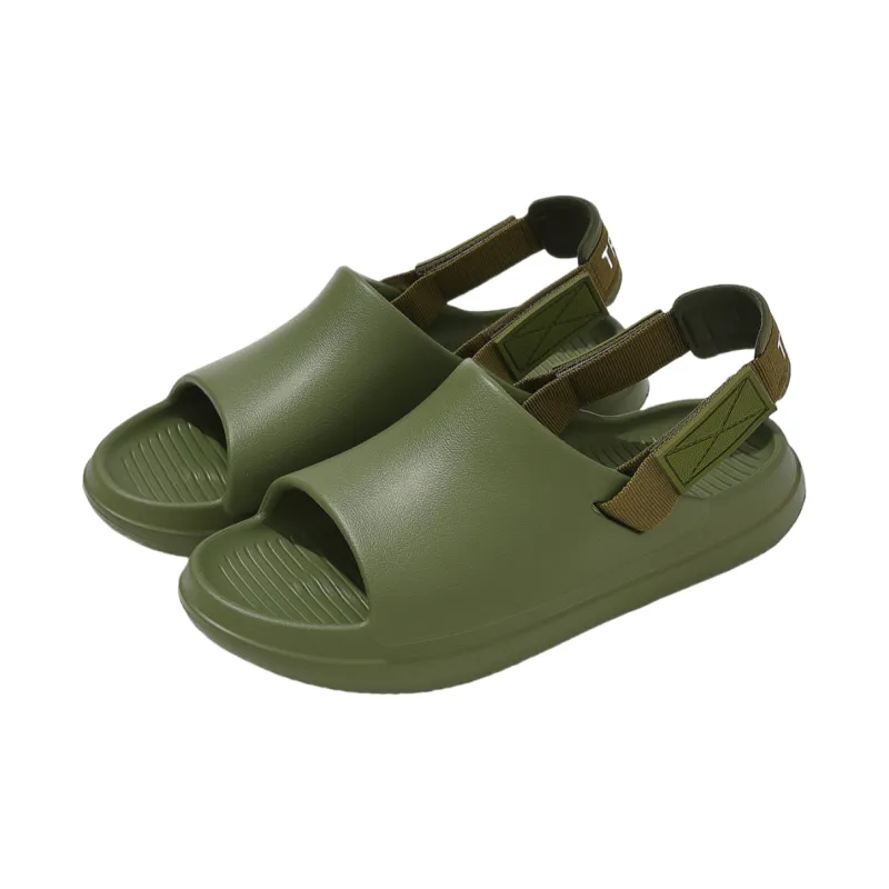 Yalu Men's Slippers Summer Indoor Home Slippers Platform Slip Resistant Adjustable Slippers Men-5