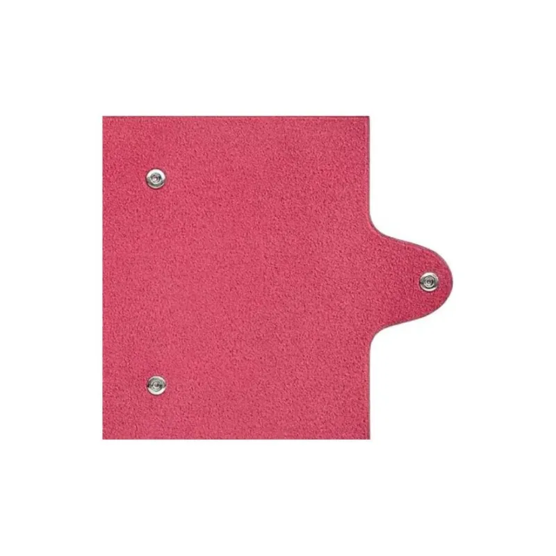 HERMES Togo Calfskin Wallet Small Size Women's 0D Rose Mexico Pink-3