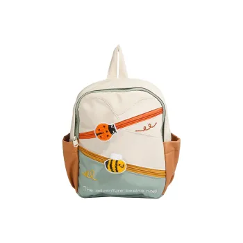 GOBLIN SHARKS 1759 Nylon Fabric Backpack Regular Unisex White