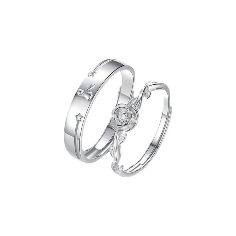 Fan Xing As Season S999 Fine Silver Rings Unisex-0