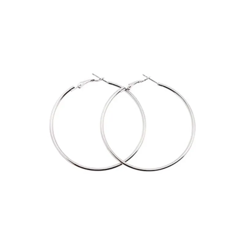 HANYUDIE 925 Silver Needles Earrings Unisex-0
