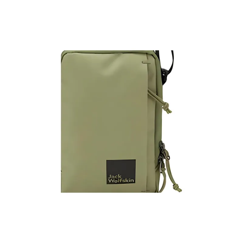 Jack Wolfskin Polyester Crossbody Bag, Shoulder Bag Regular Unisex Bay Leaf Green-4
