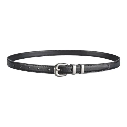 Yamaichi Maru Cow Split Leather Leather Belts Women's 2cm