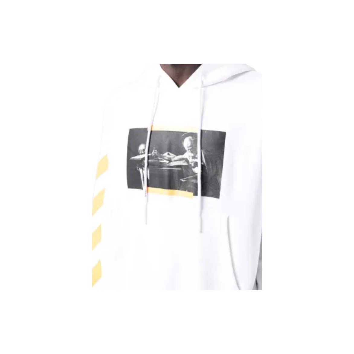 OFF-WHITE Caravaggio Saint Jerome Writing Print Hoodie S OFF-WHITE Caravaggio Saint Jerome Writing Print Hoodie S