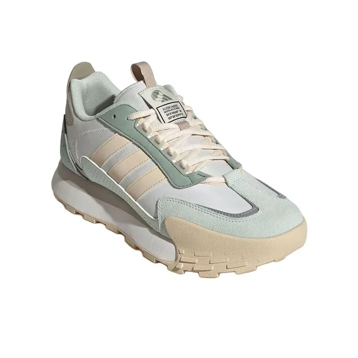 Adidas FUTRO MIXR Anti-Slip Wear-Resistant Low-Top Casual Running Shoes Unisex Gray Green-1