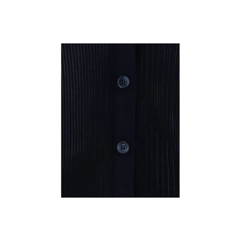 THOM BROWNE Pointelle knit Rwb Stripe Cardigan-2