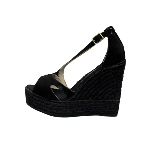 Espadrilles 일자 스트랩 샌들 여성