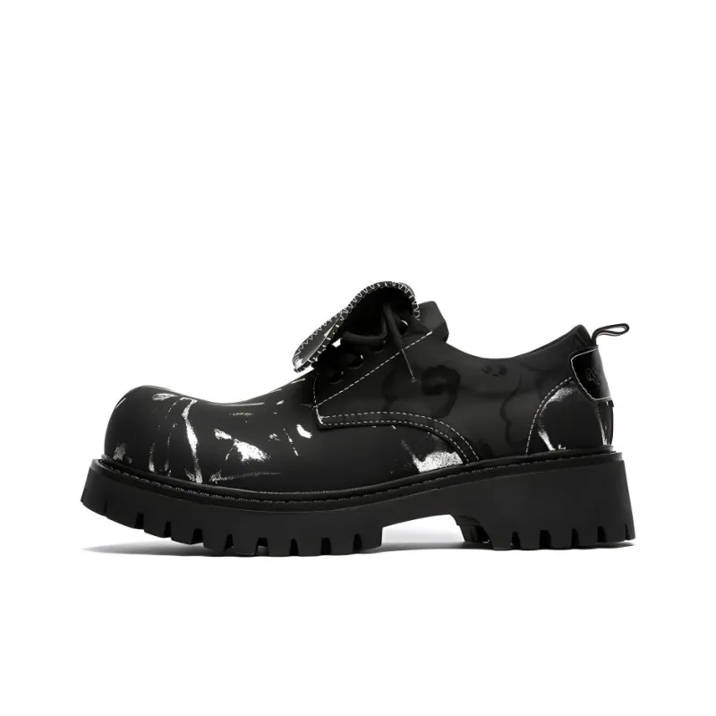 BARDILEV Anti-Slip And Wear-Resistant Breathable Low-Top Casual Shoes Unisex Black-0