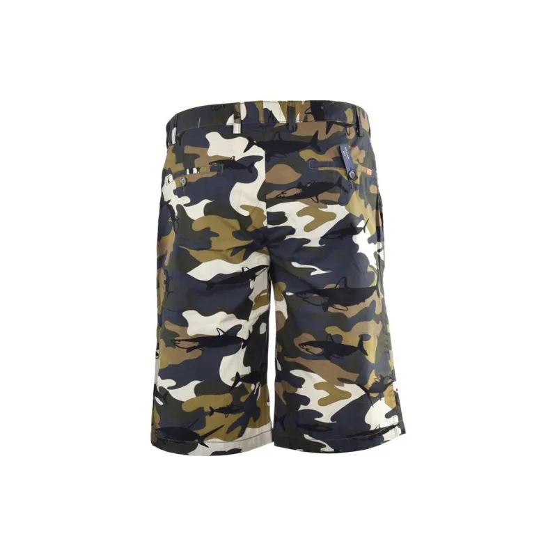 Paul & Shark Yachting Casual Shorts Men's Army Green-1