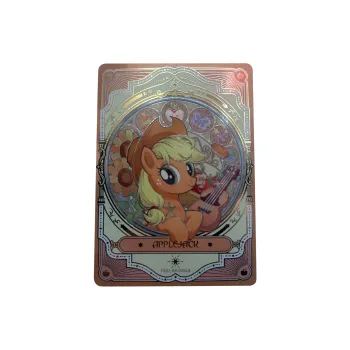 KAYOU Apple Jiaer My Little Pony Card Starry Package First Edition AR Level Collection Card AR Card IP/Anime Cards 1 Pc