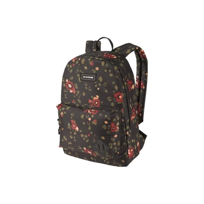 Dakine Polyester Backpack Medium Size Unisex Black With Floral Accent-0