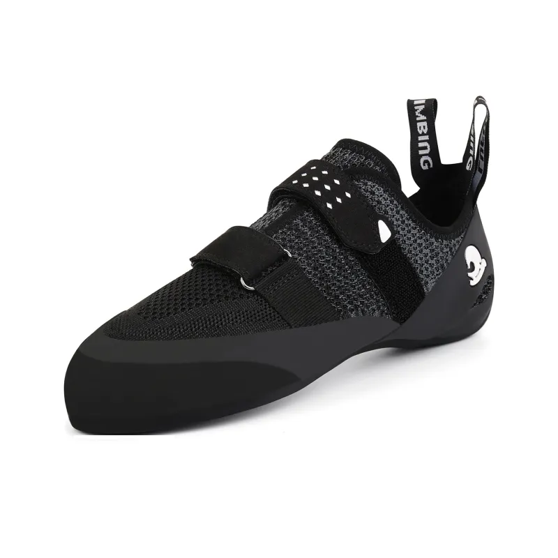 Land Axe Anti-Slip And Wear-Resistant Coverage Low-Top Rock Climbing Shoes Unisex Black-1