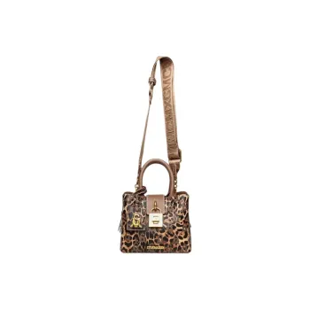 STEVE MADDEN Synthetic Leather One Shoulder Handbags Small Size Women's Leopard Print Light Umber