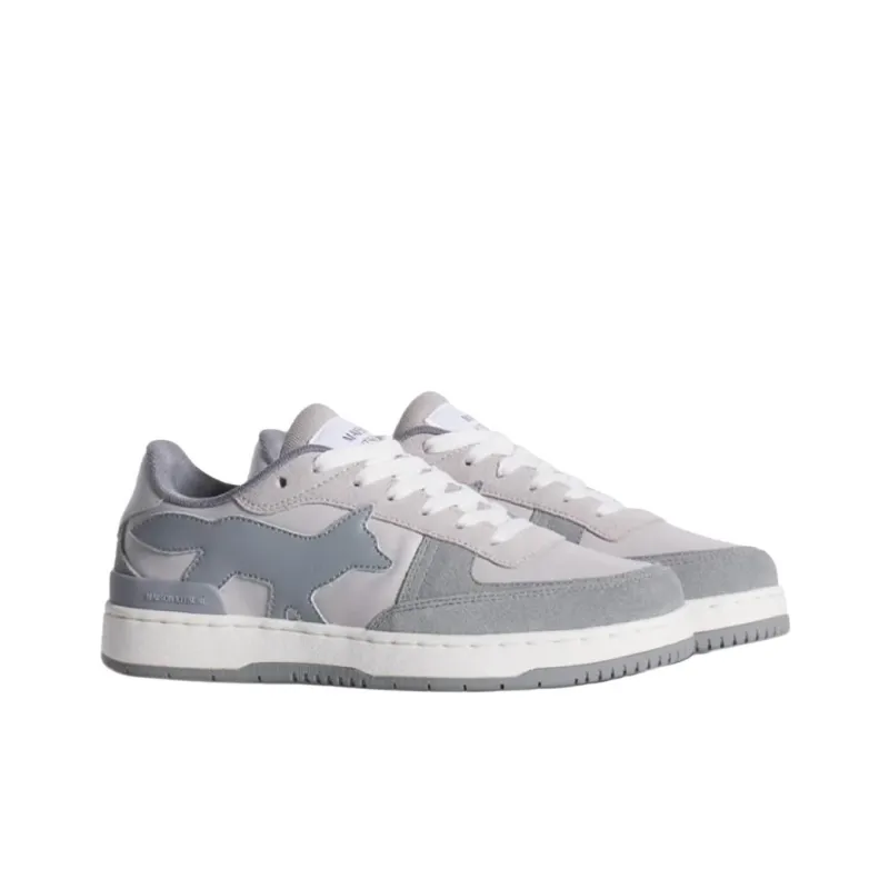 Maison Kitsune Chiru Low Top Skateboard Shoes Women's Gray-2