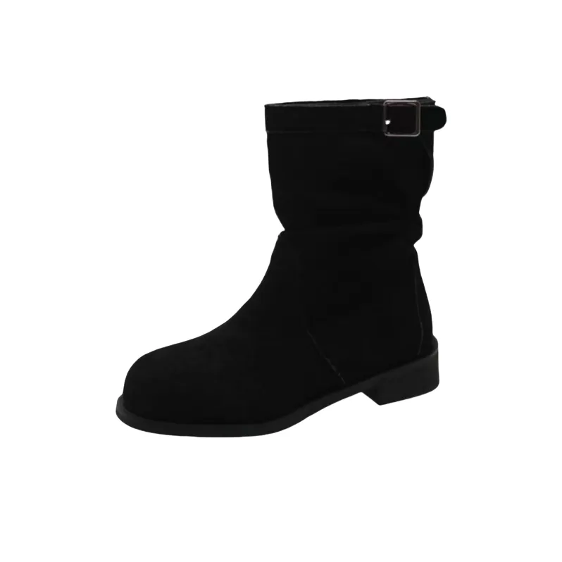 Xingdiman Ankle Boots Women's Apricot, Brown-5