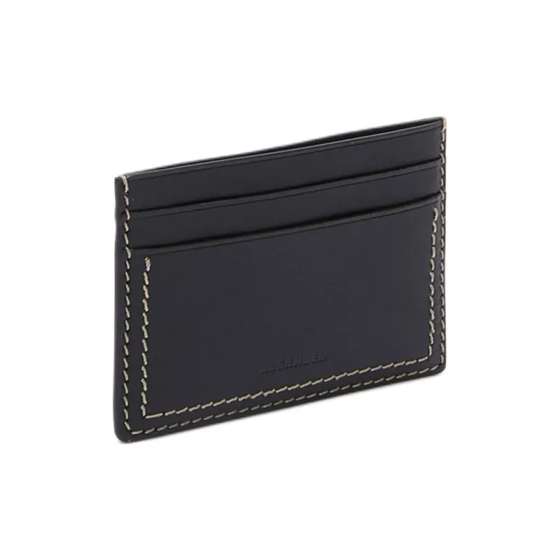 JIL SANDER Logo Debossed Card Case-2