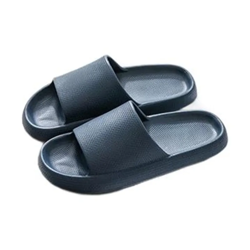 NAIHUO Four Seasons EVA Squashy And Bouncy Feeling Platform Slippers Home Bathroom Slip Resistant Odor Resistant Unisex-3