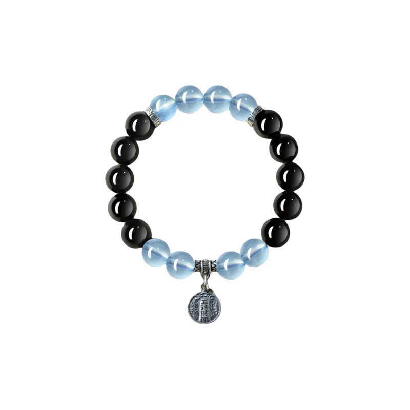 Yi Mingju Obsidian Bracelets Unisex-5