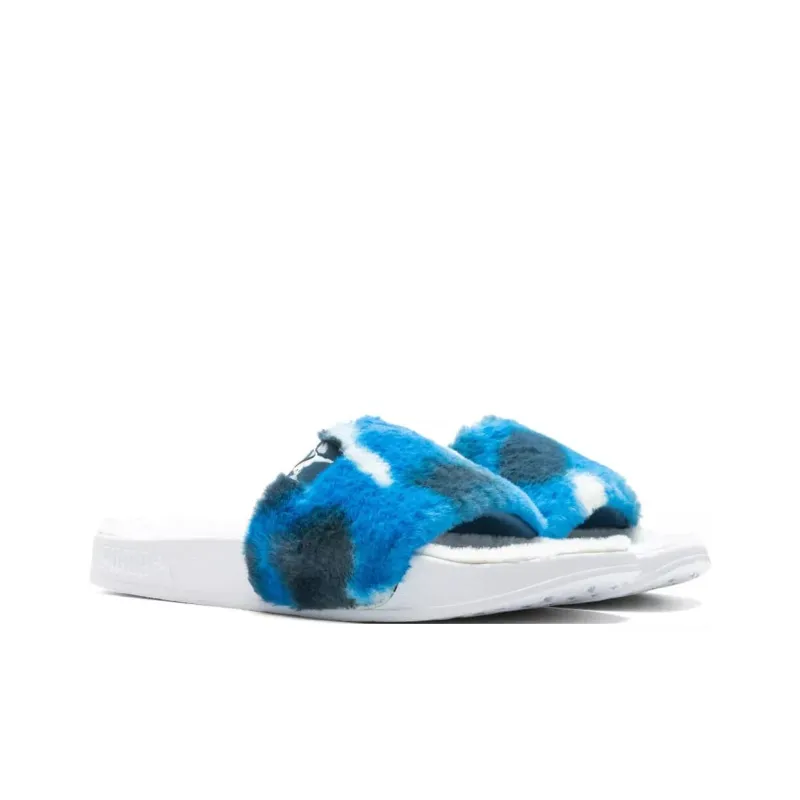 PUMA Leadcat 2.0 Ylm Fluff Slide Tie Dye Multi Women's-2
